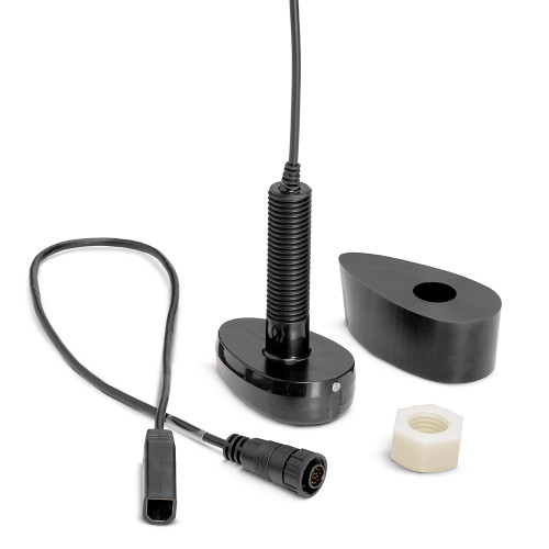 Humminbird XPTH-9-HW-T Dual Spectrum CHIRP Plastic Thru-Hull Transducer with Temp - P/N 710279-1