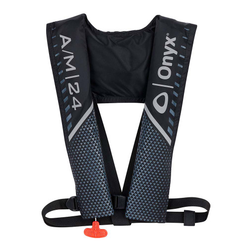 Onyx A/M 24 Inflatable PFD - Black - Automatic/Manual - P/N 132000-700-004-21