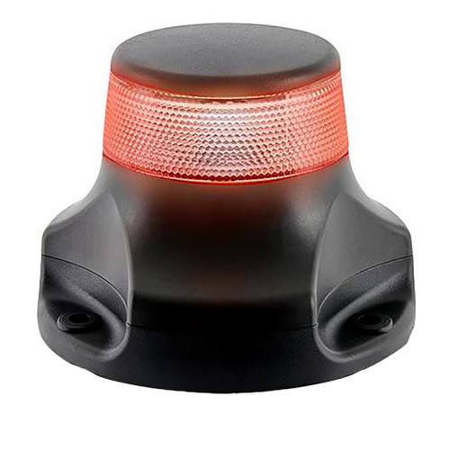 Hella Marine NaviLED 360, 2nm, All Round Light Red Surface Mount - Black Housing - P/N 980910521
