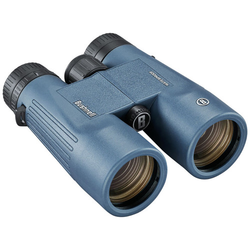 Bushnell 10x42mm H2O Binocular - Dark Blue Roof WP/FP Twist Up Eyecups - P/N 150142R