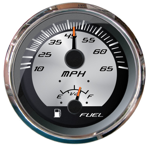 Faria Platinum 4" Multi-Function - Speedometer & Fuel - P/N 22015
