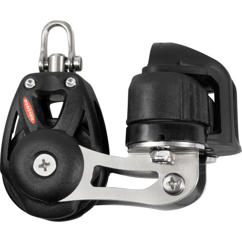 Ronstan Series 40 Orbit Single BB Block with Cleat & Swivel - P/N RF48120