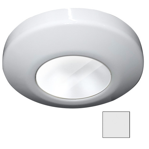 i2Systems Profile P1101Z 2.5W Surface Mount Light - Cool White - Off White Finish - P/N P1101Z-51AAH