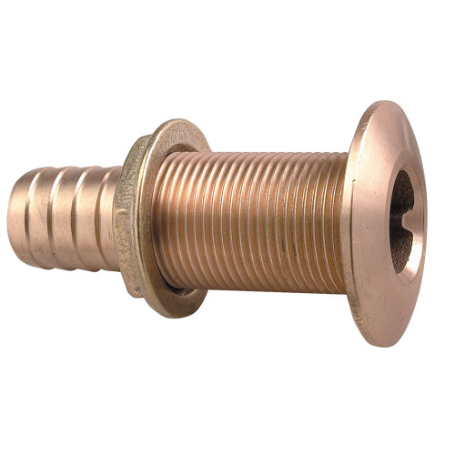 Perko 1-1/4" Thru-Hull Fitting for Hose Bronze MADE IN THE USA - P/N 0350007DPP