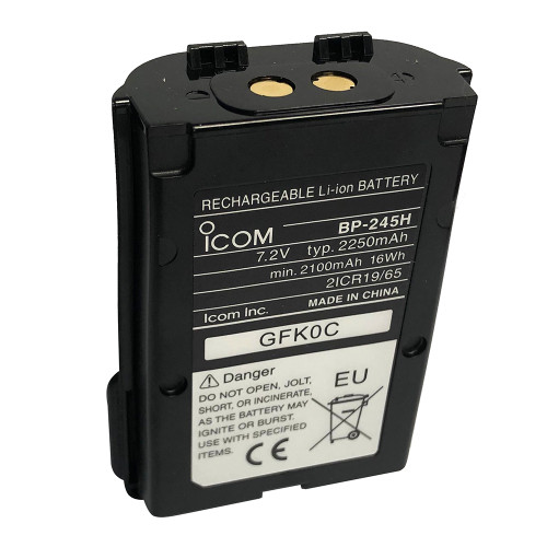 Icom Li-Ion Battery for M72 & M73 - P/N BP245H