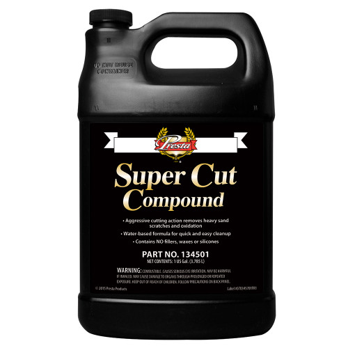 Presta Super Cut Compound - 1-Gallon - P/N 134501