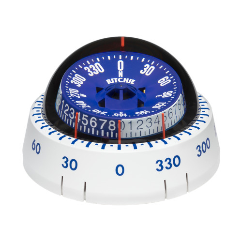 Ritchie XP-98W X-Port Tactician™ Compass - Surface Mount - White - P/N XP-98W