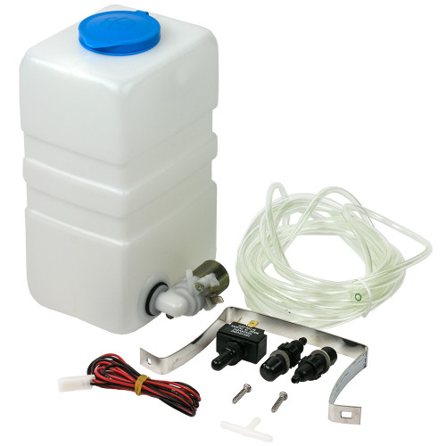 Sea-Dog Windshield Washer Kit Complete - Plastic - P/N 414900-3