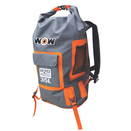 WOW Watersports H2O Proof Dry Backpack - Orange - P/N 18-5110O