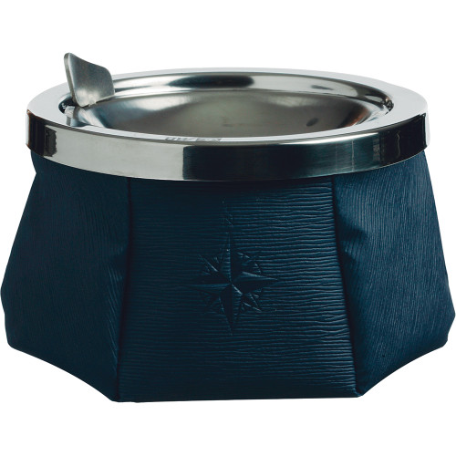 Marine Business Windproof Ashtray with Lid - Navy Blue - P/N 30101