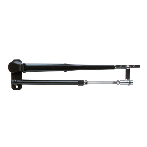 Marinco Wiper Arm, Deluxe Black Stainless Steel Pantographic - 12"-17" Adjustable - P/N 33032A