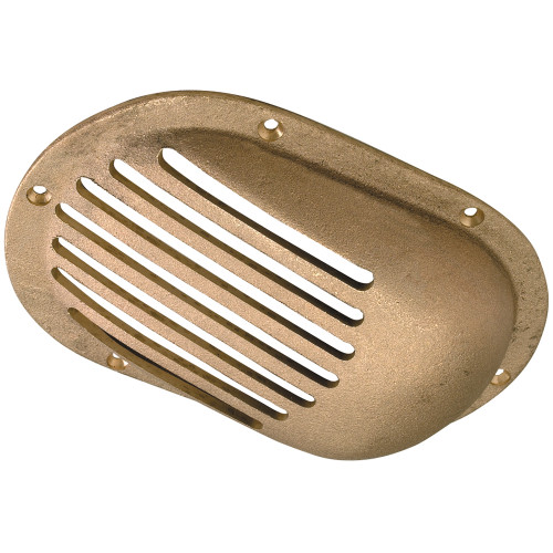 Perko 6-1/4" x 4-1/4" Scoop Strainer Bronze MADE IN THE USA - P/N 0066DP3PLB