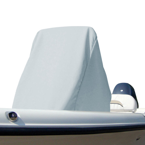 Carver Poly-Flex II Large Center Console Universal Cover - 50"D x 40"W x 60"H - Grey - P/N 53014