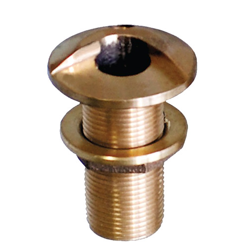 GROCO 1-1/2" Bronze High Speed Thru-Hull Fitting with Nut - P/N HSTH-1500-W