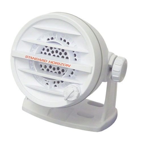 Standard Horizon 10W Amplified External Speaker - White - P/N MLS-410PA-W