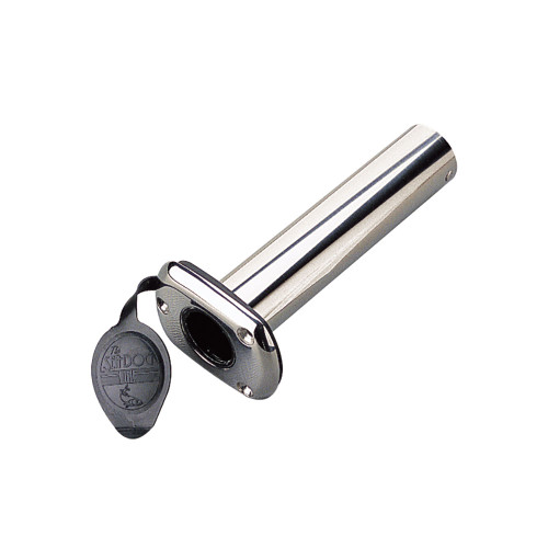 Sea-Dog Stainless Steel Flush Mount Rod Holder with Cap - 90° - P/N 325233-1