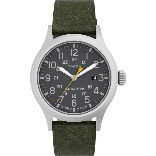 Timex Expedition® Scout™ - Black Dial - Green Strap - P/N TW4B22900JV