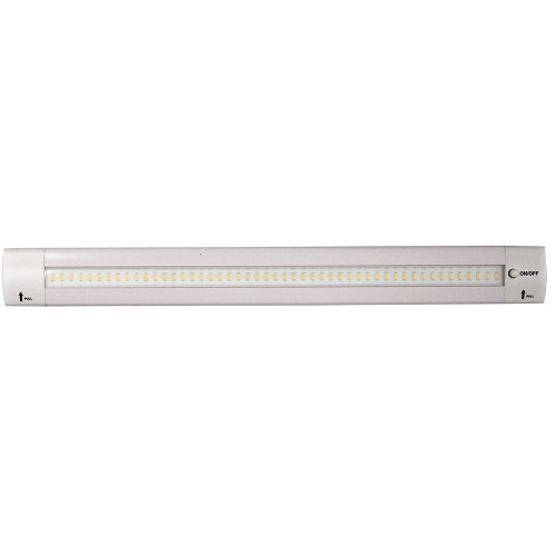 Lunasea 12" Adjustable Angle LED Light Bar - with Push Button Switch - 12VDC - Warm White - P/N LLB-32KW-01-M0