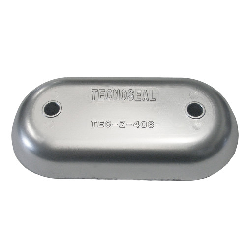 Tecnoseal Magnesium Hull Plate Anode 8-3/8" x 4-1/32" x 1-1/16" - P/N TEC-Z-406MG