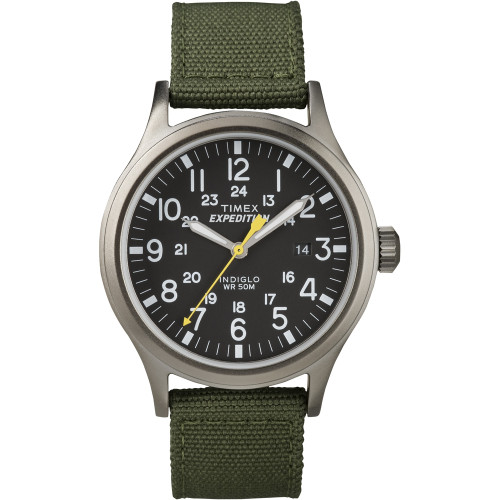Timex Expedition Scout Metal Watch - Green/Black - P/N T49961