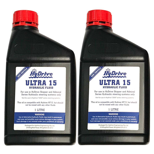 HyDrive Ultra 15 Oil Quantity 2 - 1 Liter Bottles - P/N ULTRA15OIL