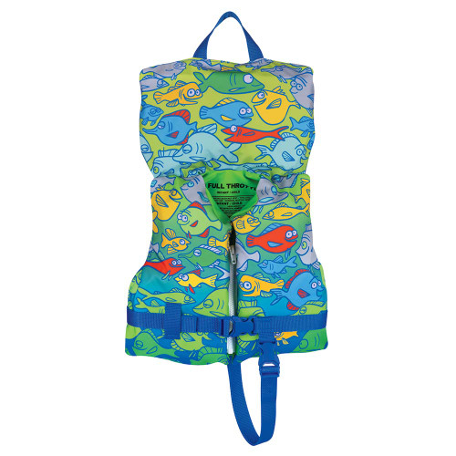 Full Throttle Character Vest - Infant/Child Less Than 50lbs - Fish - P/N 104200-500-000-15