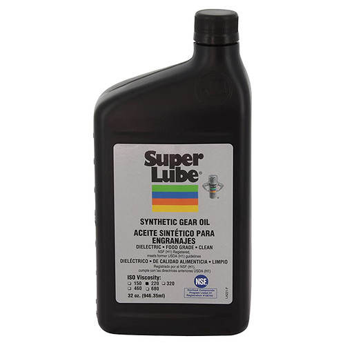 Super Lube Synthetic Gear Oil IOS 220 - 1qt - P/N 54200