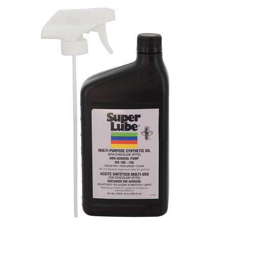 Super Lube Food Grade Synthetic Oil - 1qt Trigger Sprayer - P/N 51600