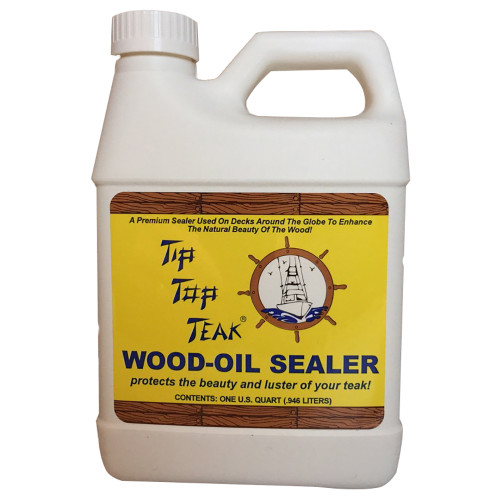 Tip Top Teak Wood Oil Sealer - Quart - P/N TS 1001