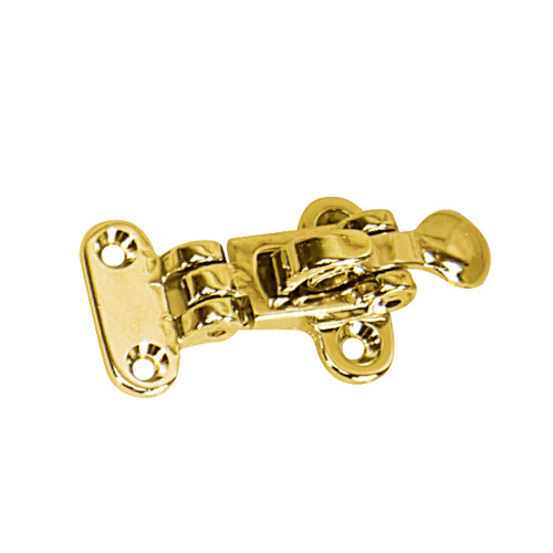 Whitecap Anti-Rattle Hold Down - Polished Brass - P/N S-054BC