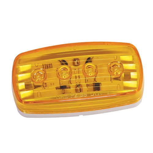 Wesbar LED Clearance-Side Marker Light #58 - Amber - P/N 401585