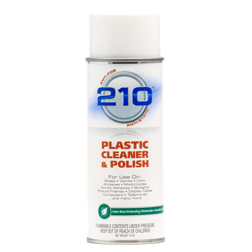 Camco 210 Plastic Cleaner Polish 14oz Spray - P/N 40934