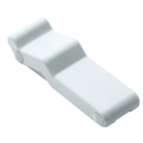 Southco Concealed Soft Draw Latch with Keeper - White Rubber - P/N C7-10-02