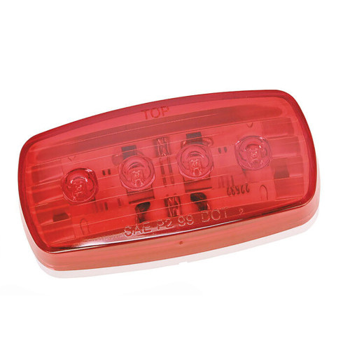 Wesbar LED Clearance-Side Marker Light #58 Series - Red - P/N 401586