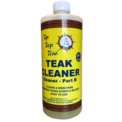 Tip Top Teak Cleaner Part B - Quart - P/N TC862