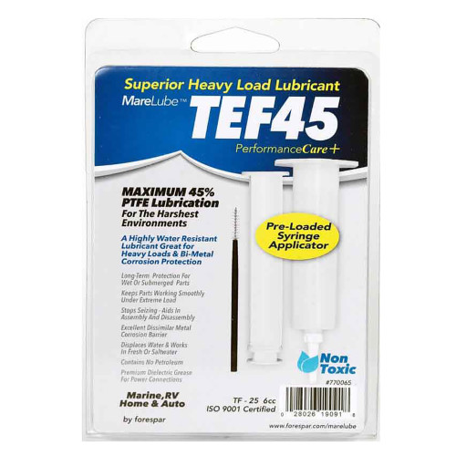 Forespar Marelube TEF45 6cc Syringe - P/N 770065