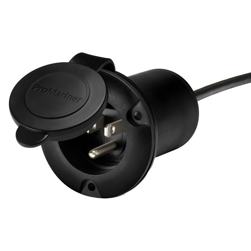 ProMariner Universal AC Plug - Black - P/N 51300