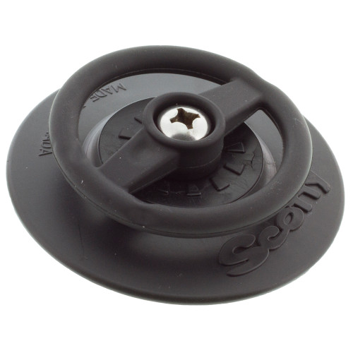 Scotty 443 D-Ring with 3" Stick-On Accessory Mount - P/N 0443