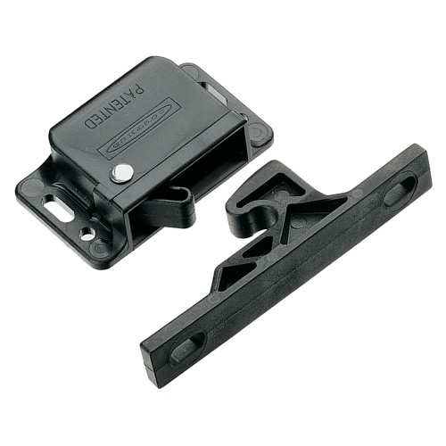 Southco Grabber Catch Latch - Side Mount - Black - Pull-Up Force 13N (3lbf) - P/N C3-803