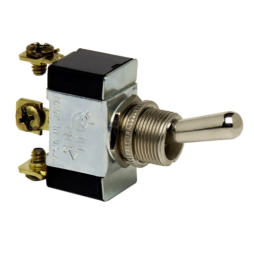 Cole Hersee Heavy Duty Toggle Switch SPDT On-Off-On 3 Screw - P/N 5586-BP