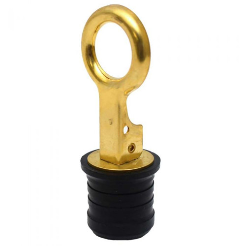 Sea-Dog Brass Snap Handle Drain Plug - 1-1/4" - P/N 520072-1
