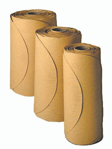 3M™ Stikit™ Gold Film Disc Roll 255L, P80, 5 in x NH, Die 500X, 100 Discs/Roll, 4 Rolls/Case by 3M (7000028226)