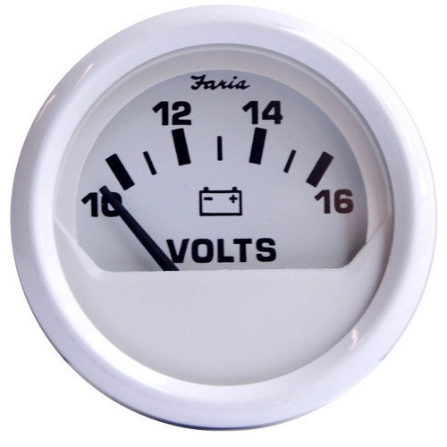 Voltmeter (10-16 Vdc) by Faria (F13120)
