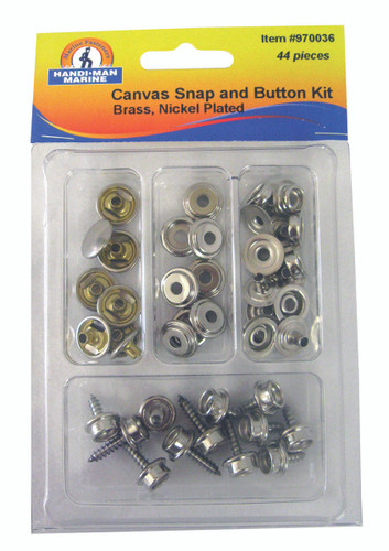 Canvas Snap & Button Kit  by Handi-Man Marine (970036)