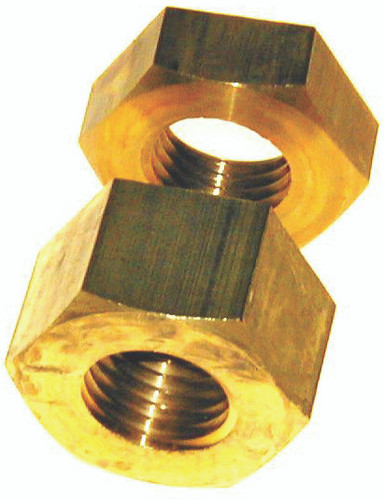 Br Jam Nut Set 1/2-13 3/4" Shaft (12-3519 3533) by Marine Machining & Manufacturing (1/2-13 JN SET)