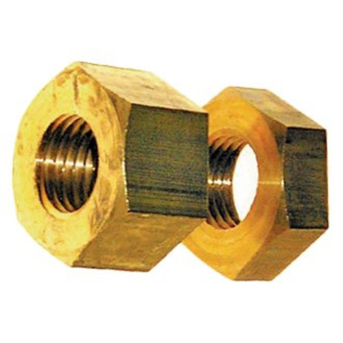 Br Jam Nut Set 1-8 Nut 1 3/8 Shaft  by Marine Machining & Manufacturing (1-8 JN SET)