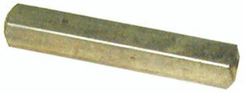 1/4" Brass Shaft Key For 1" & 1 1/8" Shafts by Marine Machining & Manufacturing (1/4" BRASS KEY)