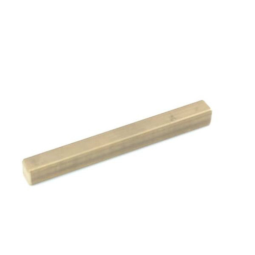 1/2" Brass Shaft Key For 2" Shaft by Marine Machining & Manufacturing (1/2" BRASS KEY)
