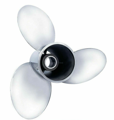 10 3/4 X 12 Stainless Steel Three Blade Right Hand Propeller Megara (Requires Hub Kit) by PolaStorm (3089-3108-12)