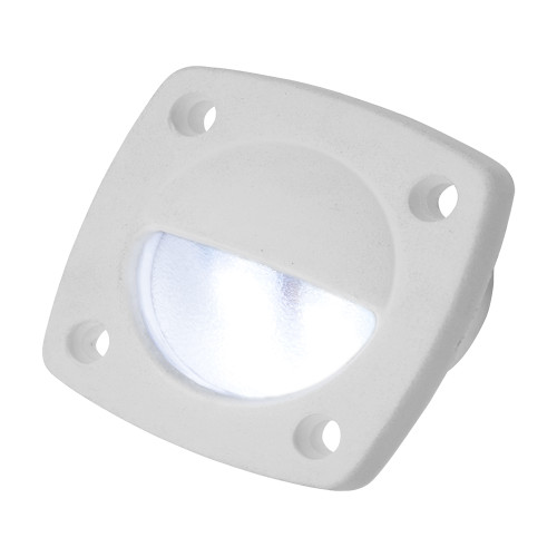 Sea-Dog LED Utility Light White with White Faceplate - P/N 401321-1